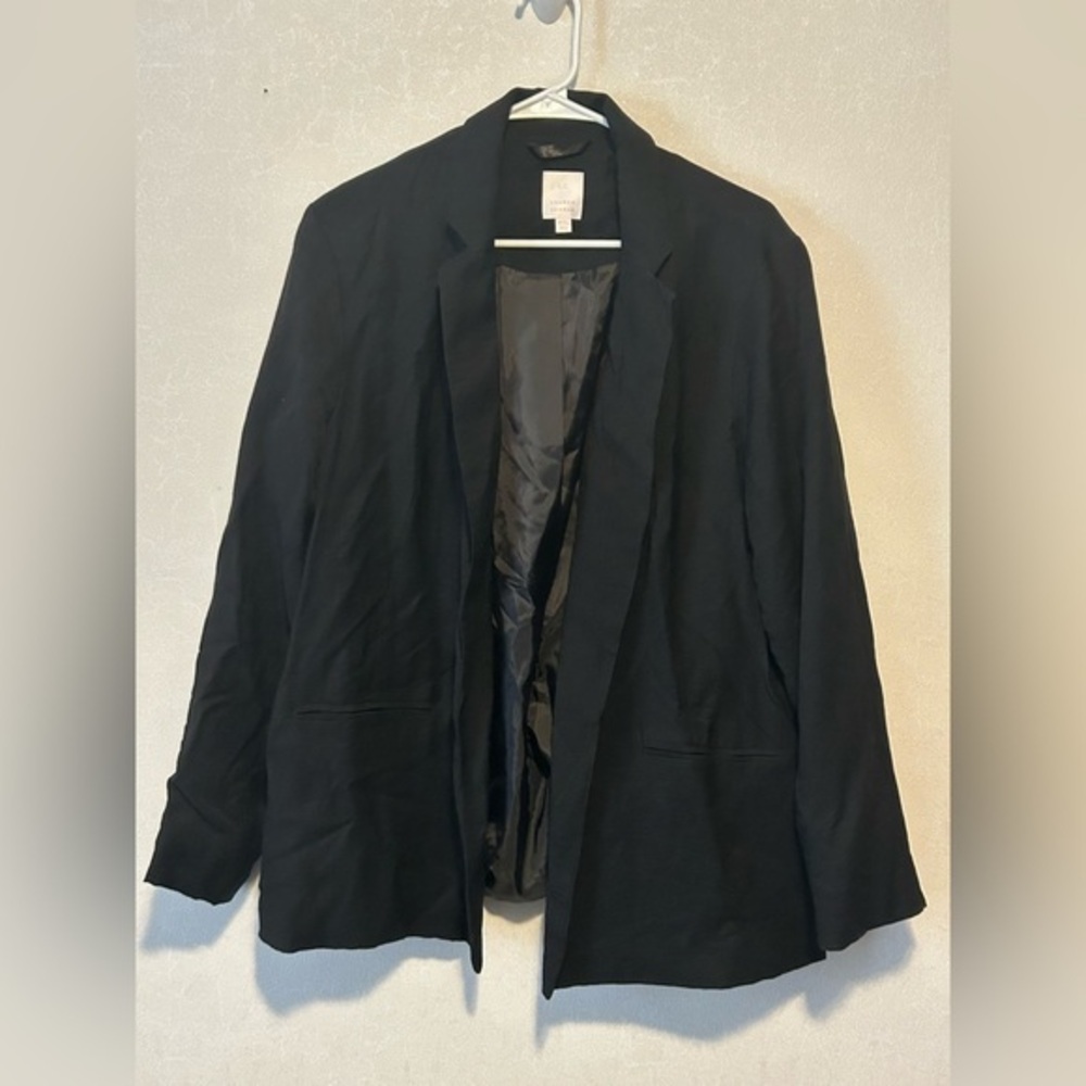 LC Lauren Conrad Elegant Black Jacket